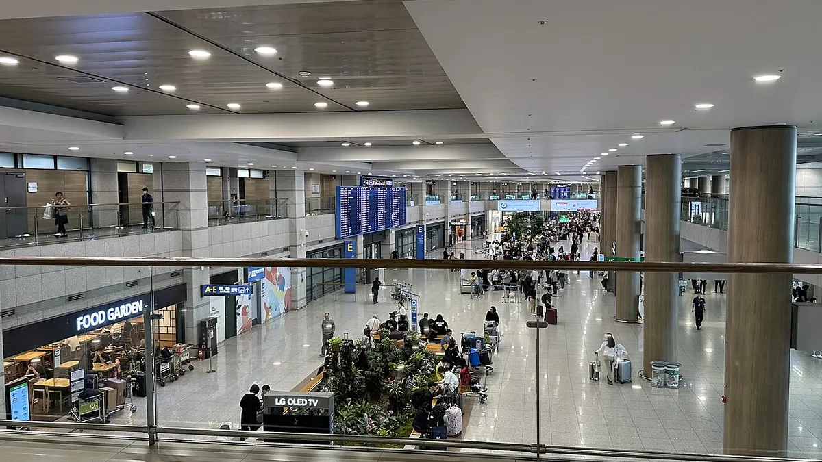 인천국제공항 제1여객터미널 입국장